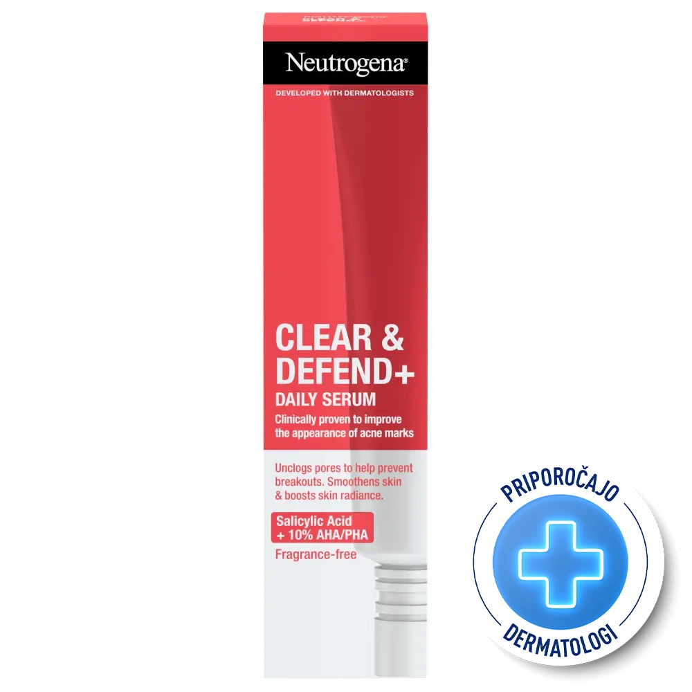 Neutrogena Clear&Defend+, serum za obraz (30 ml)